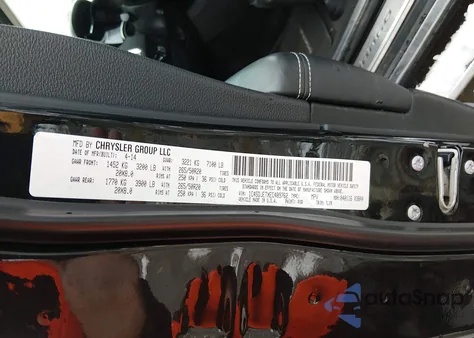 2014 Dodge Durango Citadel z USA, uszkodzony, nr VIN 1C4SDJETXEC489762